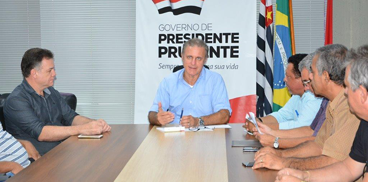 Conselho Intersindical de Presidente Prudente se reuniu com o prefeito...